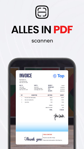 Scan zu PDF App - TapScanner Screenshot