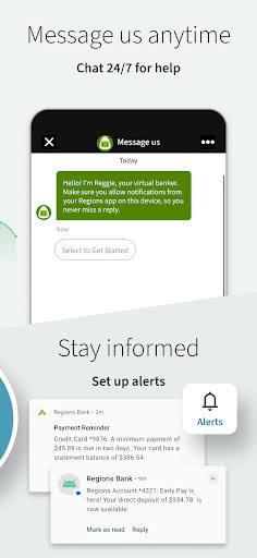 Regions Bank screenshot