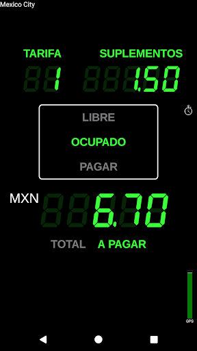 Captura de pantalla de Taxímetro