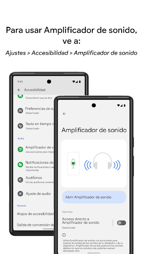 Captura de pantalla de Amplificador de sonido