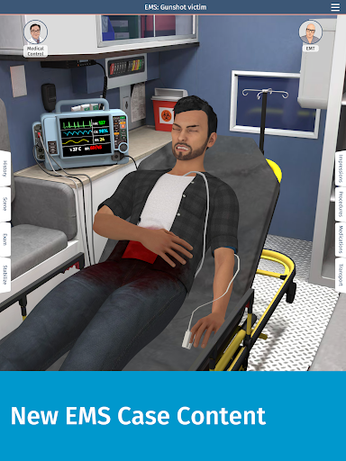 Full Code Medical Simulation Screenshot