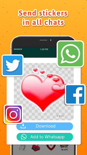 Personal stickers StickerMaker screenshot