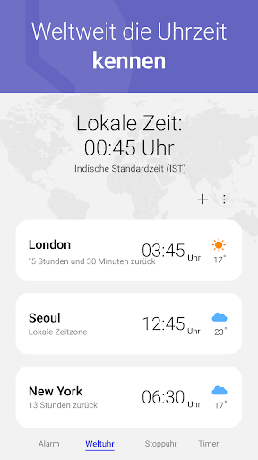 Wecker Screenshot