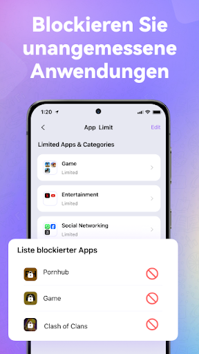 FamiSafe: Elternkontroll-App Screenshot
