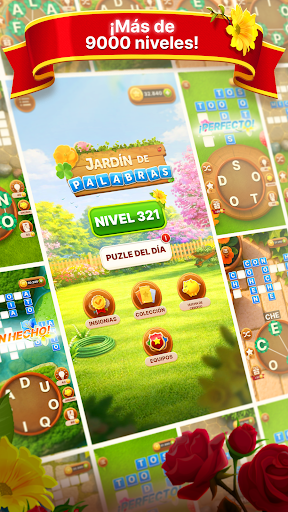 Captura de pantalla de Jardín de palabras