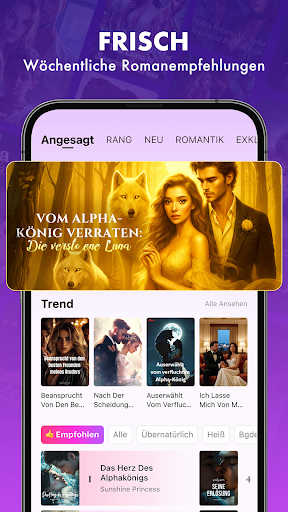 Dreame - Romanzen Geschichten Screenshot