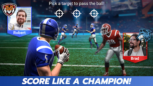 Captura de pantalla de Football Battle: Touchdown!