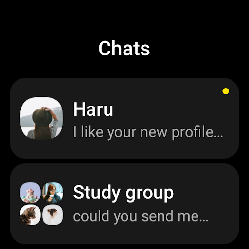 Captura de pantalla de KakaoTalk : Mensajería