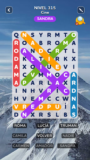 Captura de pantalla de Sopas de Letras Español