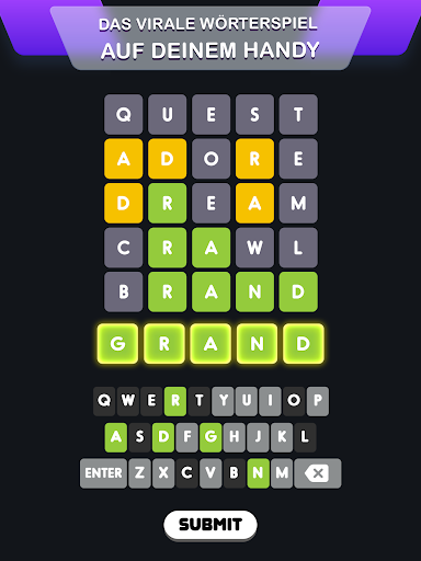 Wordle! Screenshot