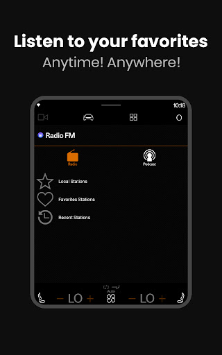 Radio FM: Live-Radio-App Screenshot