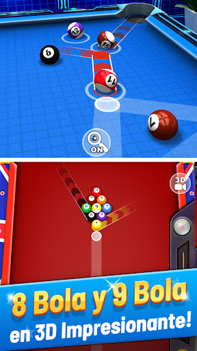 Captura de pantalla de 8 Bolas Juegos de Billar - 3D