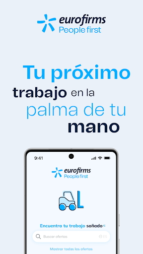 Captura de pantalla de Eurofirms – Ofertas de trabajo