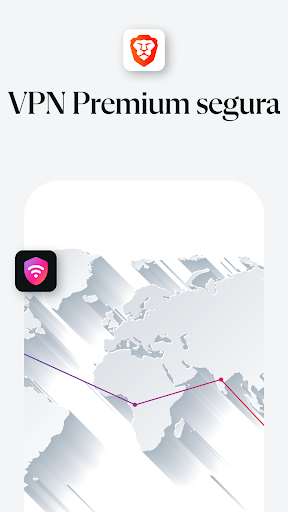 Captura de pantalla de Navegador web privado Brave