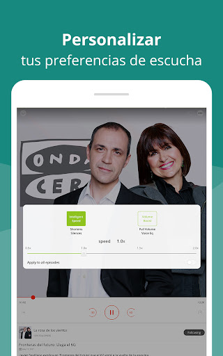 Captura de pantalla de Podcast Player-Podbean
