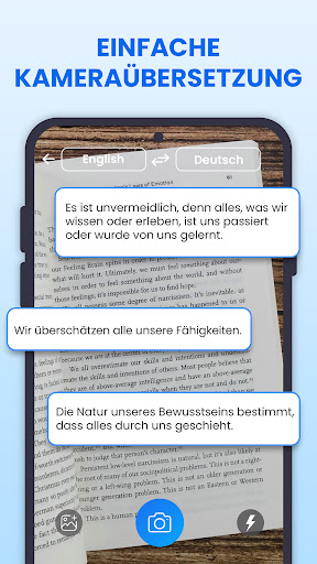 Alle Übersetzen Foto, PDF, DOC Screenshot