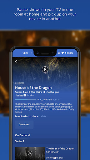 Sky Go screenshot