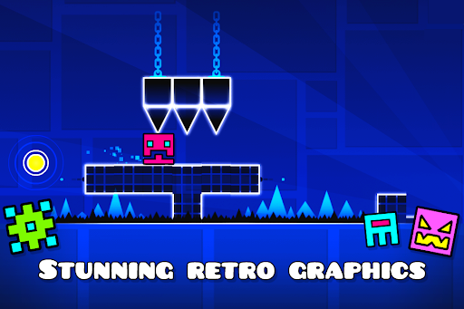 Captura de pantalla de Geometry Dash Lite