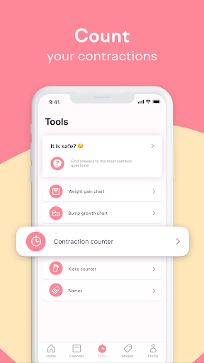Captura de pantalla de Pregnancy Tracker: amma