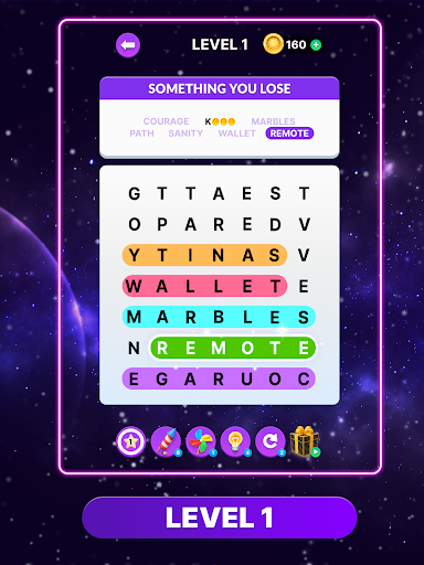 Wordscapes Search: Word Games Screenshot
