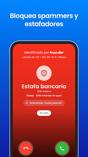 Captura de pantalla de Truecaller: Anti llamadas spam