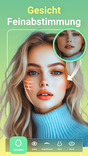 Peachy: Gesicht, Körper Editor Screenshot