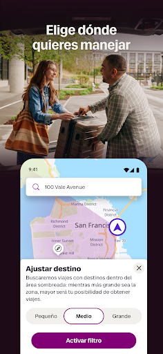 Captura de pantalla de Lyft Driver