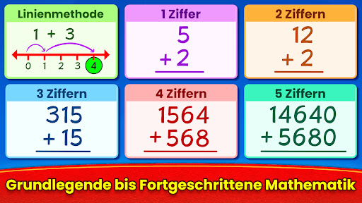 Mathe Lernspiele für Kinder Screenshot
