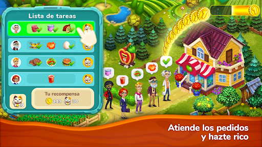 Captura de pantalla de Farmington – Juego de granja
