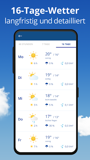 wetter.com Wetter & Regenradar Screenshot