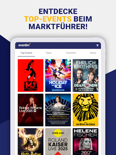 EVENTIM DE: Tickets für Events Screenshot