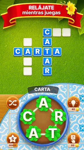 Captura de pantalla de Jardín de palabras