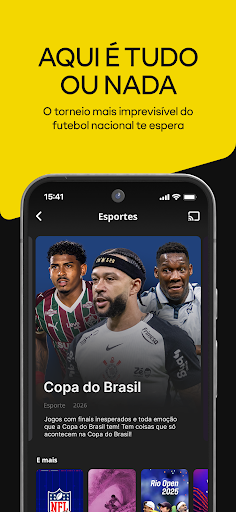 Captura de pantalla de Globoplay: Novelas, séries e +