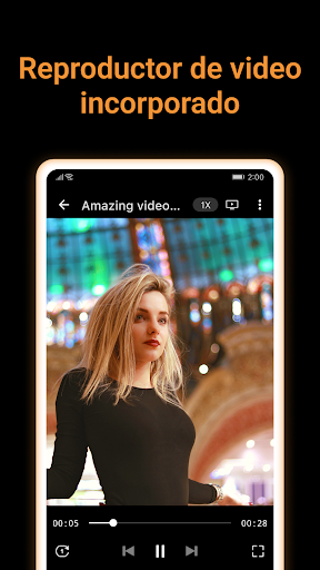 Captura de pantalla de X Downloader & Video Player