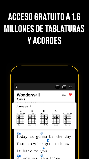 Captura de pantalla de Ultimate Guitar: Acordes, Tabs