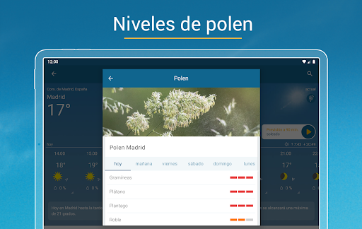 Captura de pantalla de Tiempo & Radar