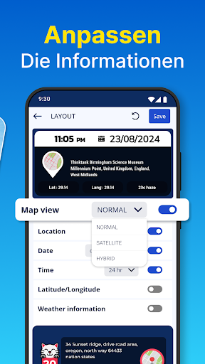 GPS-Foto: Mit Standort & Karte Screenshot