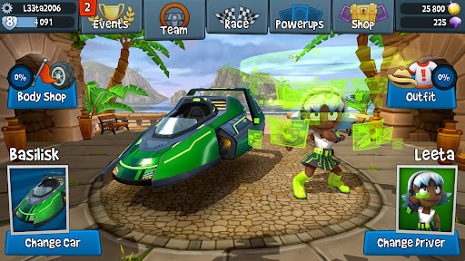 Captura de pantalla de Beach Buggy Racing 2