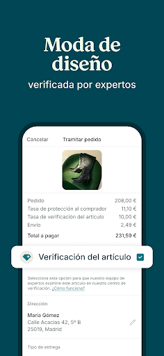Captura de pantalla de Vinted: tu app de segunda mano