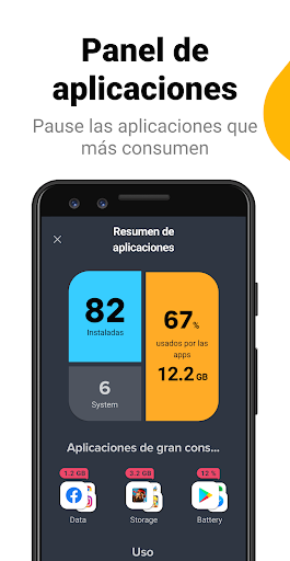 Captura de pantalla de AVG Cleaner: limpiador