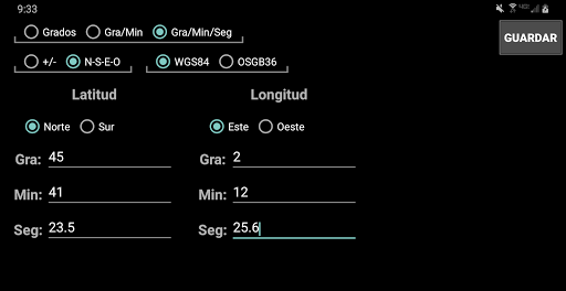 Captura de pantalla de GPS Waypoints Navigator