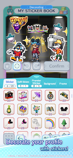 Disney Pixel RPG screenshot