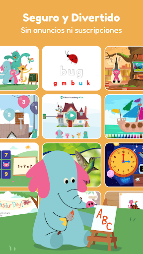 Captura de pantalla de Khan Academy Kids