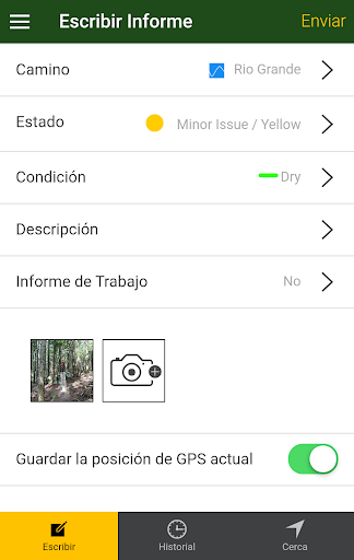 Captura de pantalla de Trailforks