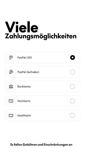 Xoom Money Transfer Screenshot