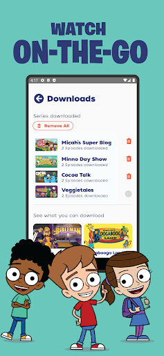 Captura de pantalla de Minno - Kids Bible Videos