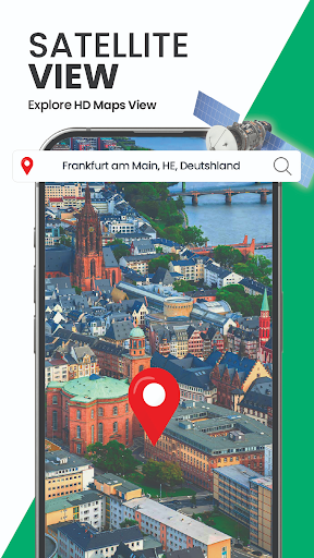 Live Satellite Earth Map View screenshot