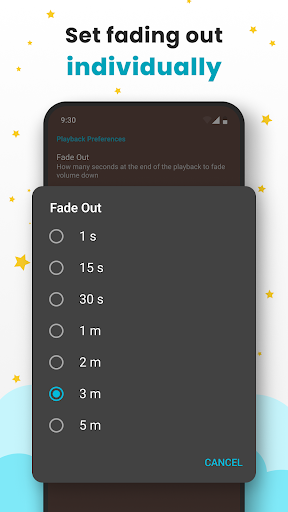 Captura de pantalla de Ruido blanco para bebés