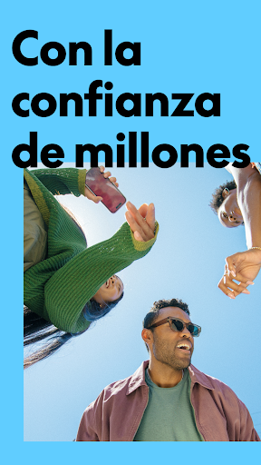 Captura de pantalla de Xoom Money Transfer