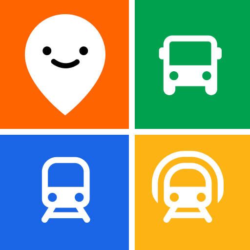 Icono de Moovit: Horarios de bus y tren